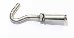 不锈钢膨胀螺丝钩 m6x60 钩膨胀 膨胀螺栓