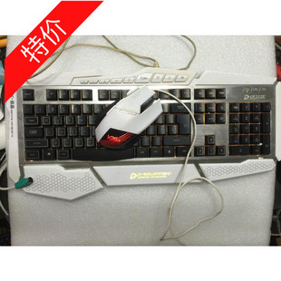二手键盘鼠标 网吧背光游戏键鼠套装 键盘鼠标清理测试清仓 包邮