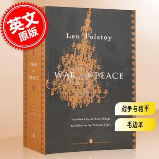 英文原版 War 现货 战争与和平 企鹅经典 Penguin 豪华毛边本 Classics 列夫托尔斯泰 and Deluxe Edition Peace