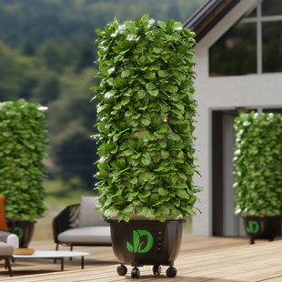 土无载培菠萝塔设施立体栽培系统设备雾培家庭阳台大棚蔬菜种菜机