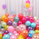 100个装 气球汽球装 饰用品派对儿童生日布置求 饰搞活动结婚拱门装