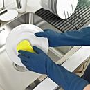 韩国进口ins长款 家务清洁橡胶乳胶手套KOMAX洗衣洗碗胶皮手套厨房