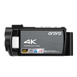 4K影像高清摄像机AE8 外置高毫安电池 插值4800万像素 IPS触控屏