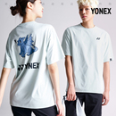 2024春夏新款 YONEX尤尼克斯韩国羽毛球服短袖 速干吸汗T7 男女同款