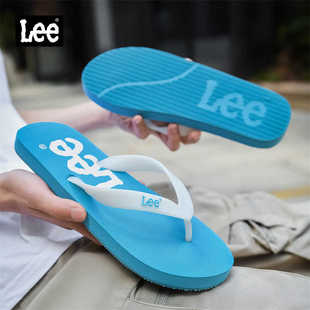 男夏季 Lee拖鞋 人字拖外穿男款 2024新款 软底耐磨防滑夹脚凉拖 男士