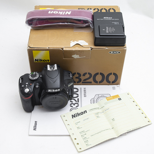 Nikon尼康D3200专业数码 2463 单反相机APS画幅入门级国行单机95新