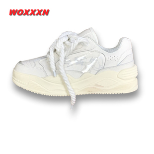 新款 男鞋 WOXXXN鞋 夏季 韩版 潮流休闲运动滑板鞋 情侣百搭潮鞋