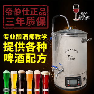 帝伯仕自动精酿啤酒机家用酿酒设备一体机小型糖化发酵桶罐商用