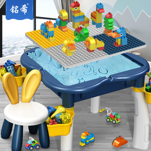 儿童室内专用太空沙带桌子安全無毒不粘手沙子多功能积木套装 玩具