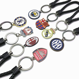 皇马曼城国米利物浦切尔西巴塞罗那钥匙扣巴萨阿森纳足球书包挂件