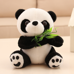 熊猫玩偶公仔毛绒玩具仿真大熊猫国宝挂件布娃娃送孩儿童生日礼物