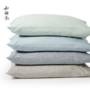 日常4.2折 全棉枕头套 枕套 老工艺棉布 纯棉老粗布枕套