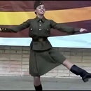 苏联红军演出服俄罗斯服装 学生毕业演出女裙 苏联政委二战时期服装
