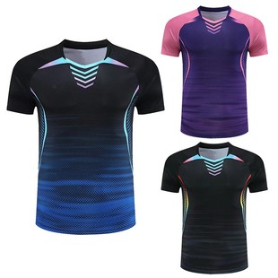 乒乓球服套装 新款 速干训练服夏季 男女款 比赛运动上衣定制印字 短袖