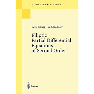 二阶椭圆型偏微分方程 Partial Order Elliptic Second 4周达 Differential Equations 9783540411604