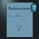 二十四首前奏曲 Préludes 亨乐原版 拉赫玛尼诺夫 钢琴独奏带指法 Rachmaninow HN1200