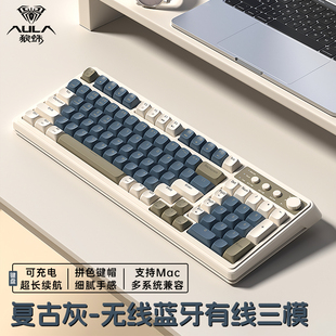 狼蛛S99无线蓝牙键盘机械手感笔记本电脑办公电竞游戏有线F高颜值