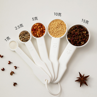 量勺克数勺厨房烘培刻度计量咖啡奶粉米粉定量称量一克勺子食品级