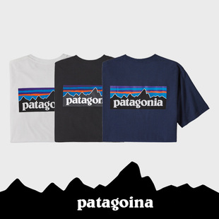 代购 印花短袖 现货正品 Patagonia巴塔哥尼亚P 6男女款 T恤38504 经典