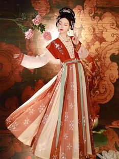 租赁成人汉服女宋制古典舞舞蹈服中国舞古风宋朝服装 女装 出租 古装