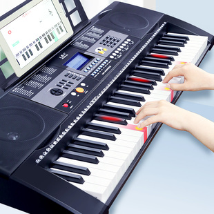 美科电子琴连接APP成人61力度键儿童入门初学幼师家用专业电钢琴