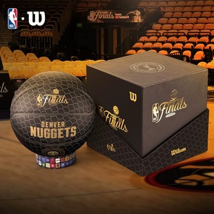 Wilson威尔胜NBA官方2023总冠军掘金纪念款 篮球限量款 收藏礼盒装