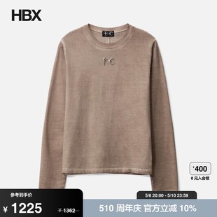 Back 长袖 THUG CLUB Sleeve T恤男HBX shirt