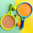 儿童羽毛球拍球类玩具户外网球拍套装 3岁4岁运动球拍 亲子互动2