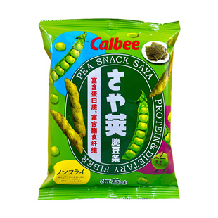 临期特价 泰国进口Calbee卡乐比海苔味豌豆脆30克休闲膨化零食
