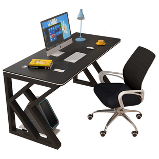 电脑桌台式 电竞桌子简约现代家用桌椅组合简易办公桌卧室学生书桌