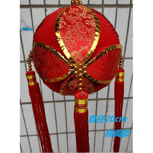 球壮族工艺桂林装 饰品纯跳舞蹈学生挂件抛绣球游戏民族广西手工绣