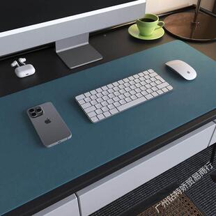 鼠标垫大号超大皮质高级桌垫防水耐脏台垫笔记本键盘垫简约电竞