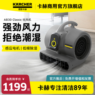 德国卡赫吹地机地面吹干机商用大功率吹风机地毯厕所地板除湿AB30