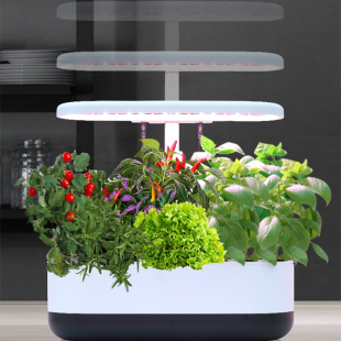 智能种植机家庭室内桌面无土栽培水耕水培设备蔬菜香草花卉种植箱