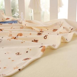 婴儿床床单定做拼接床床单新生儿全棉针织宝宝床单有机棉婴儿床品