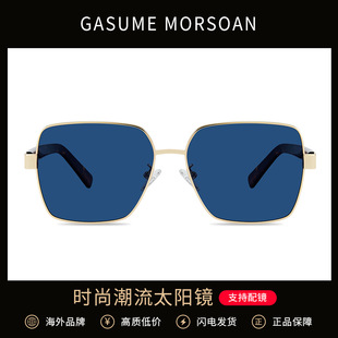 GM墨镜男女2024新款 偏光眼镜大方框显脸小太阳镜防紫外线眼镜 时尚