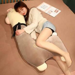 夹公抱仔枕条抱床上长睡觉枕羊驼腿大人女生专用着布娃娃睡XHT896