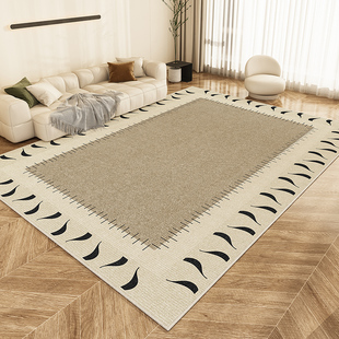 正品 地毯客厅轻奢高级感沙发茶几毯卧室床边免打理地垫大面积 法式