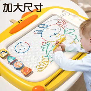 儿童画板家用幼儿磁性写字板可擦可消除宝宝画画涂鸦涂色绘画玩具