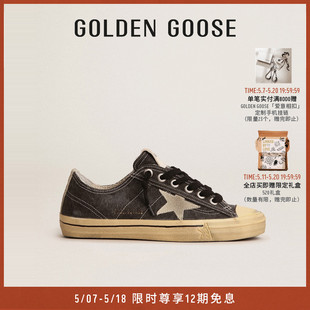 Goose 星星复古黑色通勤休闲脏脏鞋 Golden 男鞋 Star