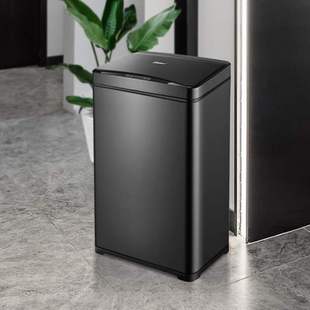 新品 垃圾桶40L智能感应垃圾桶 商用酒店办公电动 家用厨房大码