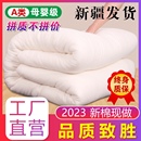 新疆棉花被棉被一级优质长绒棉手工被子加厚保暖冬被芯垫被褥子