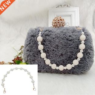 Fashion Bag Belts Pearl Handle Elegant strap For DIU Handbag