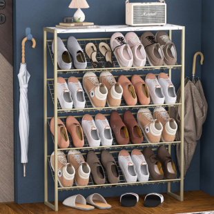 多层夹缝简易小窄鞋 架门口家用室内外省空间鞋 收纳置物架子 柜拖鞋