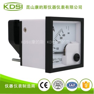 指针式 KDSI厂家供应 AC400 交流电流表BE 1A方形电工仪表