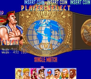 街机游戏在电脑上玩 摔角霸王YF 重温街机厅童年美好记忆