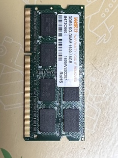 1600 标压 DDR3 笔记本内存条 1.5V 台湾原产