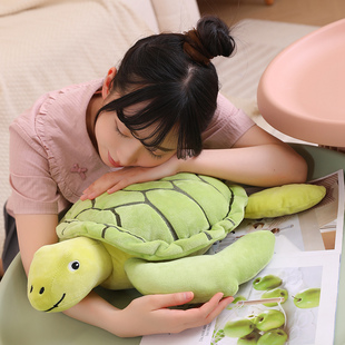 网红可爱乌龟玩偶公仔小海龟毛绒玩具女生午睡抱枕靠枕布娃娃礼物