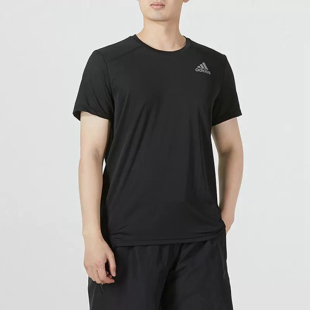 Adidas阿迪达斯男装 新款 T恤H59885 休闲训练运动圆领短袖