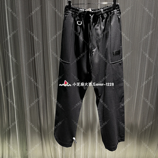 风运动长裤 adidas 专柜正品 H63048 男子高街暗黑直筒休闲工装